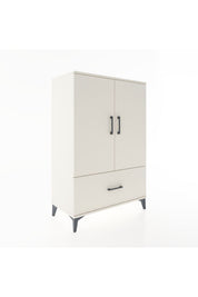 Hyperion Dolap Tek Raflı Tek Çekmeceli Tek Askılı 88x44x134 - S51M114V1B