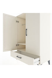 Hyperion Dolap Tek Raflı Tek Çekmeceli Tek Askılı 88x44x134 - S51M116V1B