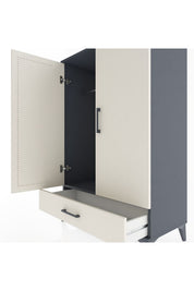 Hyperion Dolap Tek Raflı Tek Çekmeceli Tek Askılı 88x44x134 - S51M117V4B