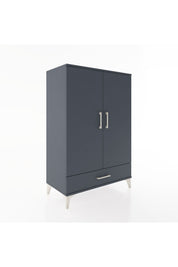 Hyperion Dolap Tek Raflı Tek Çekmeceli Tek Askılı 88x44x134 - S51M117V5B