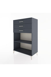 Hyperion Dolap Tek Raflı 3 Çekmeceli 88x44x134 - S51M121V5B