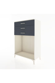 Hyperion Dolap 3 Çekmeceli 88x44x134 Aytaşı-Antrasit