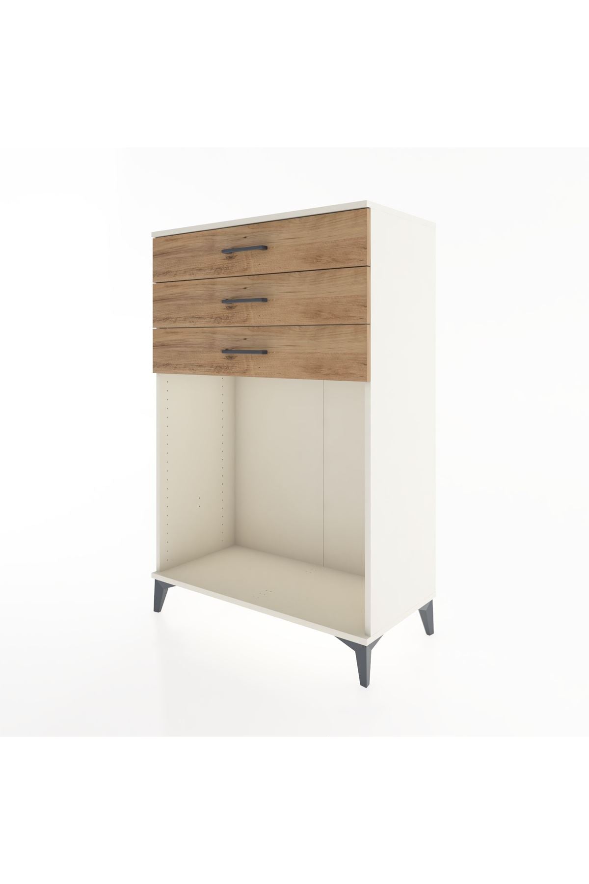 Hyperion Dolap 3 Çekmeceli 88x44x134 Aytaşı-Çam