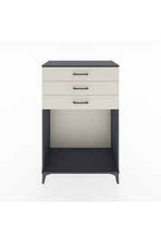Hyperion Dolap 3 Çekmeceli 88x44x134 Antrasit-Aytaşı