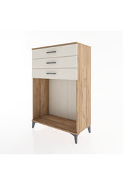 Hyperion Dolap 3 Çekmeceli 88x44x134 Çam-Aytaşı