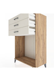 Hyperion Dolap 3 Çekmeceli 88x44x134 - S51M122V7B