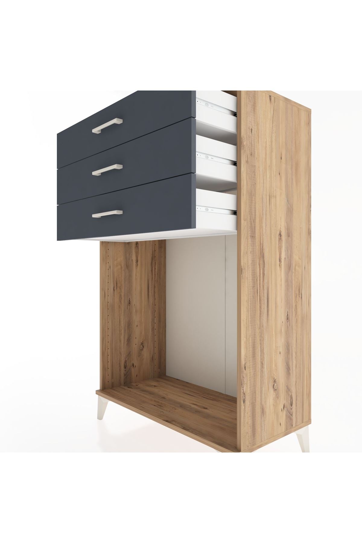 Hyperion Dolap 3 Çekmeceli 88x44x134 - S51M122V8B