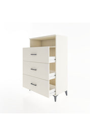 Hyperion Dolap Tek Raflı 3 Çekmeceli 88x44x134 - S51M123V1B
