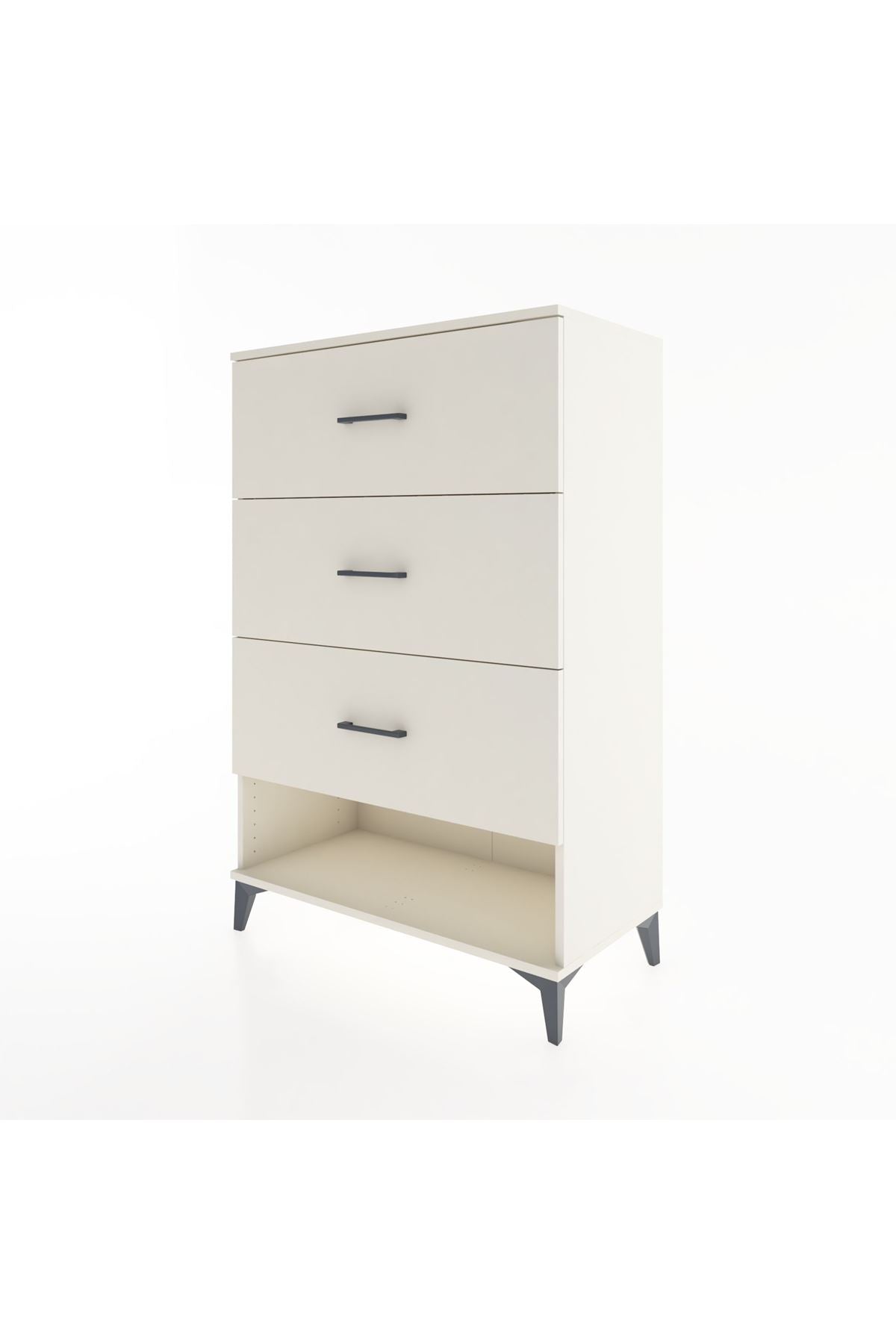 Hyperion Dolap 3 Çekmeceli 88x44x134 - S51M124V1B