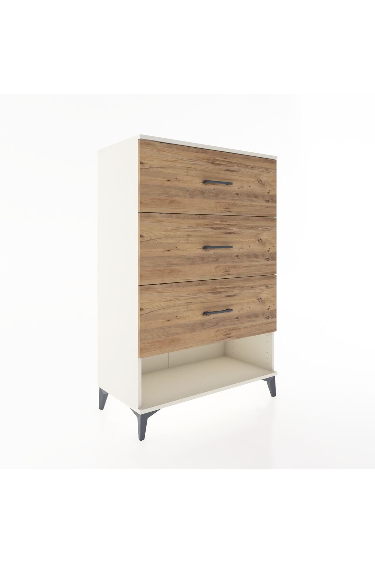 Hyperion Dolap 3 Çekmeceli 88x44x134 - S51M124V3B