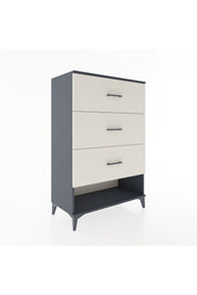 Hyperion Dolap 3 Çekmeceli 88x44x134 Antrasit-Aytaşı