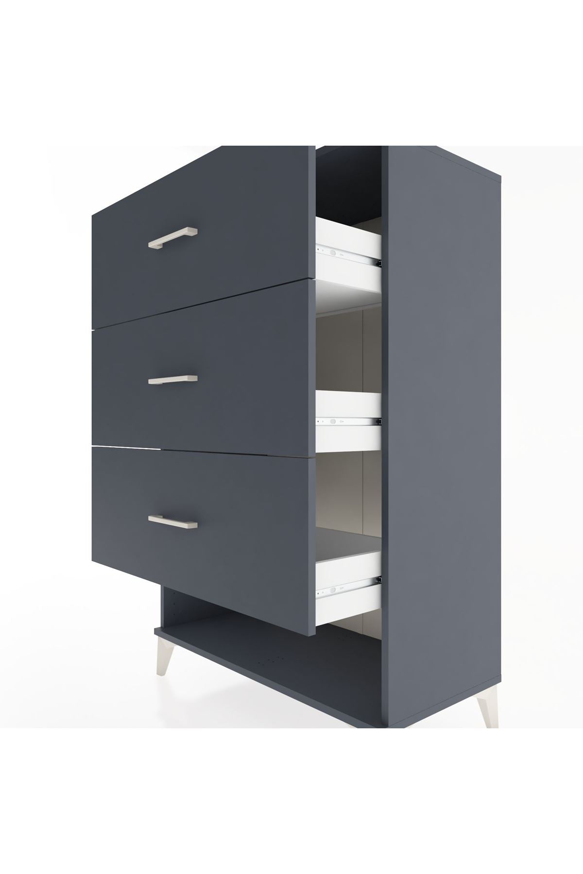Hyperion Dolap 3 Çekmeceli 88x44x134 - S51M124V5B