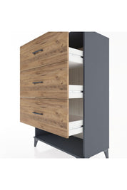 Hyperion Dolap 3 Çekmeceli 88x44x134 - S51M124V6B