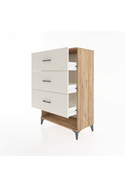 Hyperion Dolap 3 Çekmeceli 88x44x134 - S51M124V7B