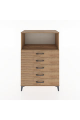 Hyperion Dolap Tek Raflı 4 Çekmeceli 88x44x134