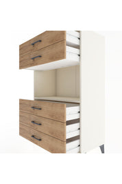 Hyperion Dolap Tek Raflı 5 Çekmeceli 88x44x134 - S51M126V3B
