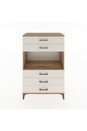 Hyperion Dolap Tek Raflı 5 Çekmeceli 88x44x134 Çam-Aytaşı