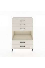 Hyperion Dolap Tek Raflı 5 Çekmeceli 88x44x134 - S51M127V1B