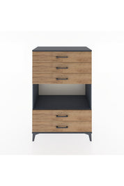 Hyperion Dolap Tek Raflı 5 Çekmeceli 88x44x134 - S51M127V6B