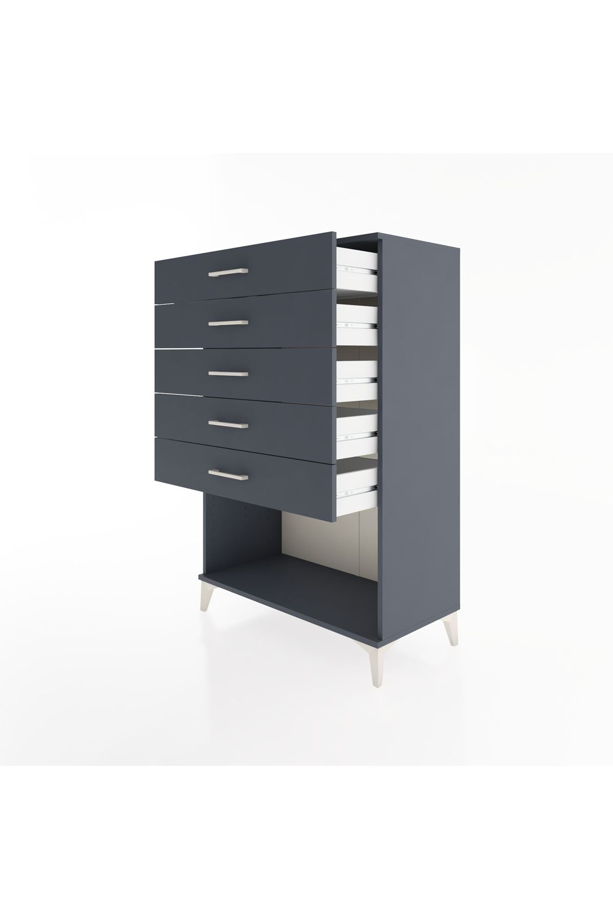 Hyperion Dolap 5 Çekmeceli 88x44x134 - S51M128V5B
