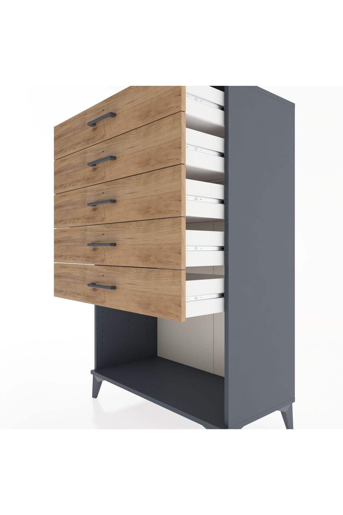 Hyperion Dolap 5 Çekmeceli 88x44x134 - S51M128V6B