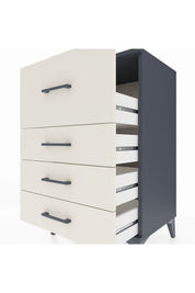 Hyperion Komodin 4 Çekmeceli 60x44x96 Antrasit-Aytaşı