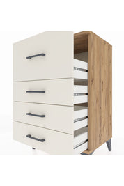 Hyperion Komodin 4 Çekmeceli 60x44x96 Çam-Aytaşı