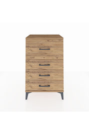 Hyperion Komodin 4 Çekmeceli 60x44x96 Çam-Çam