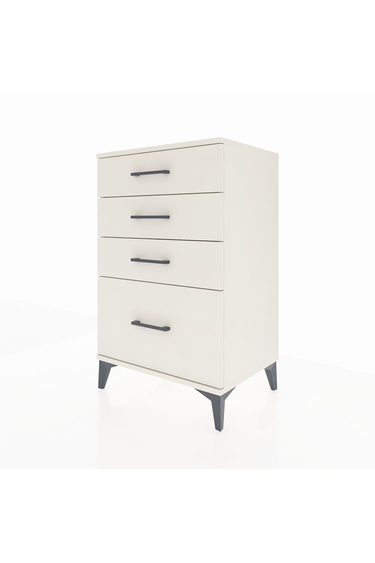 Hyperion Komodin 4 Çekmeceli 60x44x96 Aytaşı-Aytaşı