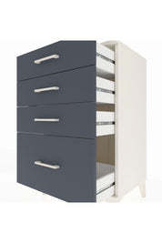 Hyperion Komodin 4 Çekmeceli 60x44x96 Aytaşı-Antrasit