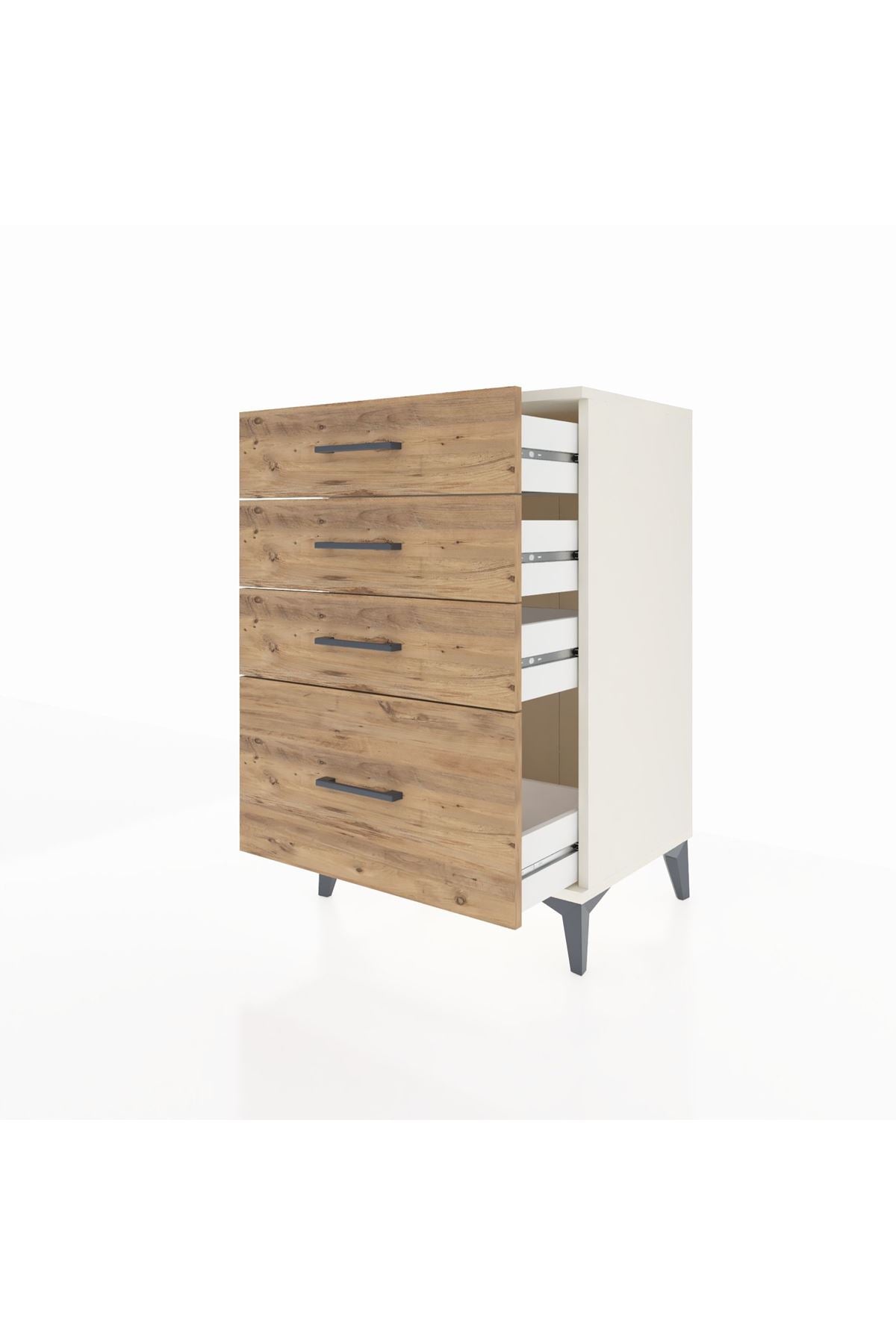 Hyperion Komodin 4 Çekmeceli 60x44x96 Aytaşı-Çam