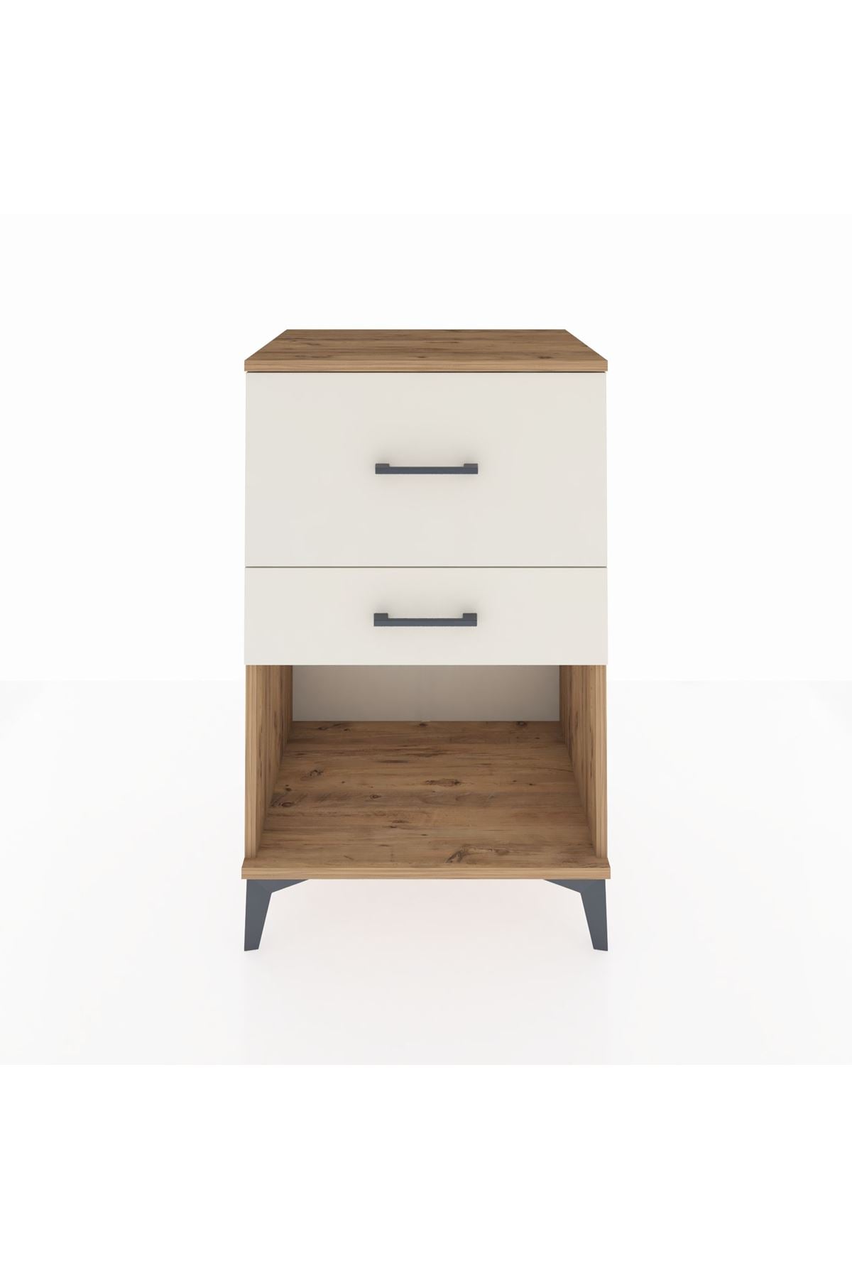 Hyperion Komodin 2 Çekmeceli 60x44x96 Çam-Aytaşı