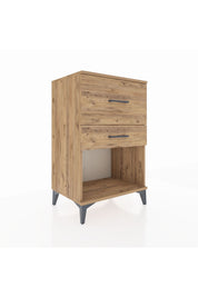 Hyperion Komodin 2 Çekmeceli 60x44x96 Çam-Çam