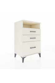 Hyperion Komodin Tek Raflı 3 Çekmeceli 60x44x96 Aytaşı-Aytaşı