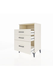 Hyperion Komodin Tek Raflı 3 Çekmeceli 60x44x96 Aytaşı-Aytaşı