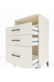 Hyperion Komodin Tek Raflı 3 Çekmeceli 60x44x96 Aytaşı-Aytaşı