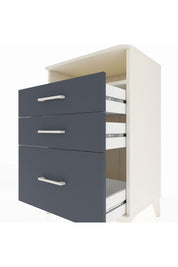 Hyperion Komodin Tek Raflı 3 Çekmeceli 60x44x96 Aytaşı-Antrasit