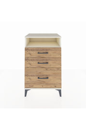 Hyperion Komodin Tek Raflı 3 Çekmeceli 60x44x96 Aytaşı-Çam