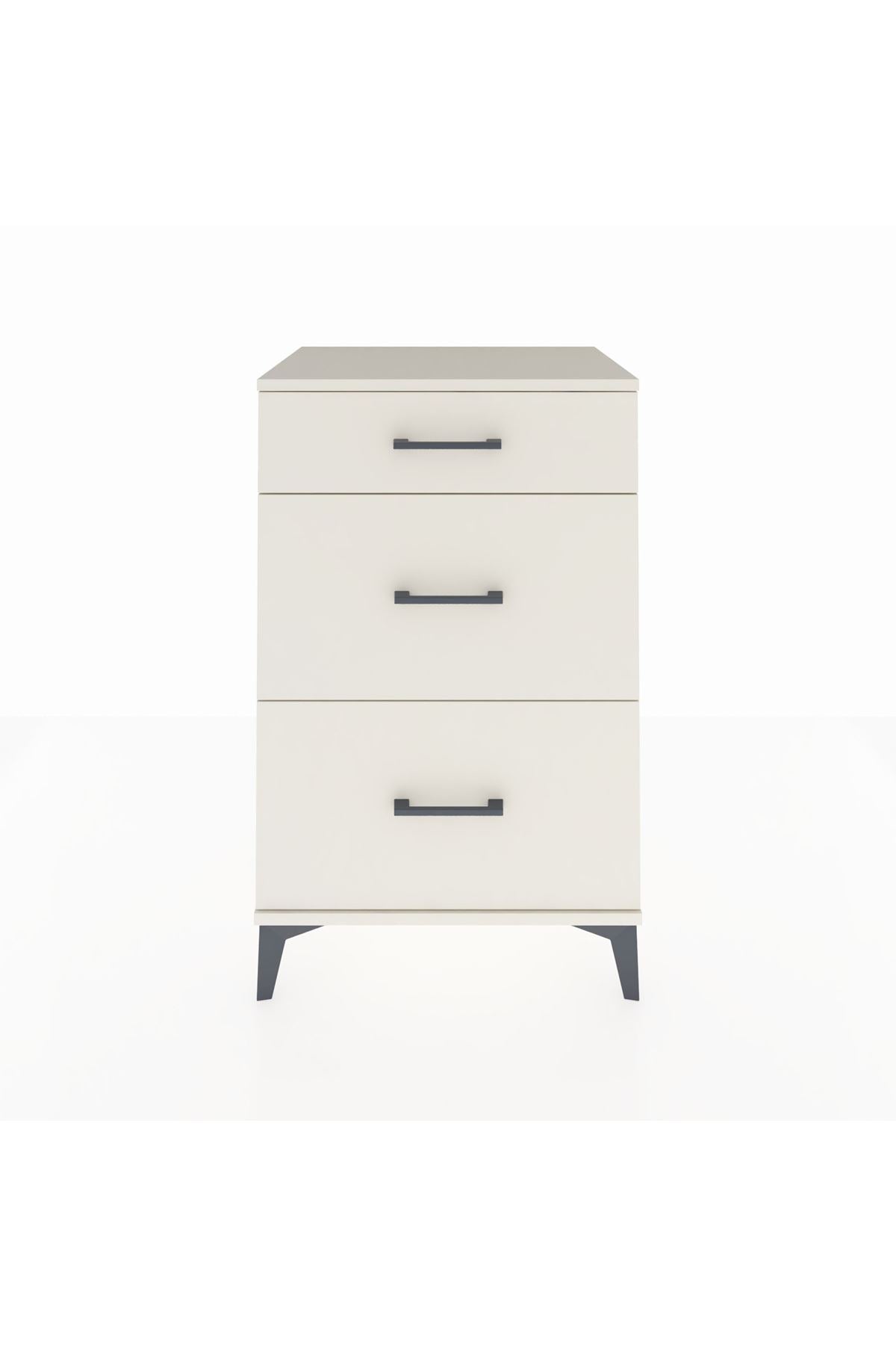 Hyperion Komodin 3 Çekmeceli 60x44x96 Aytaşı-Aytaşı