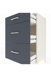 Hyperion Komodin 3 Çekmeceli 60x44x96 Aytaşı-Antrasit