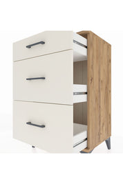 Hyperion Komodin 3 Çekmeceli 60x44x96 Çam-Aytaşı