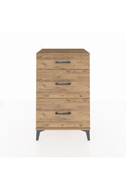 Hyperion Komodin 3 Çekmeceli 60x44x96 Çam-Çam