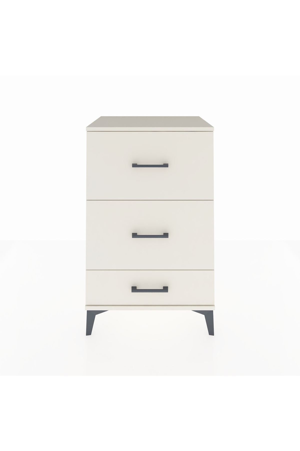 Hyperion Komodin 3 Çekmeceli 60x44x96 Aytaşı-Aytaşı