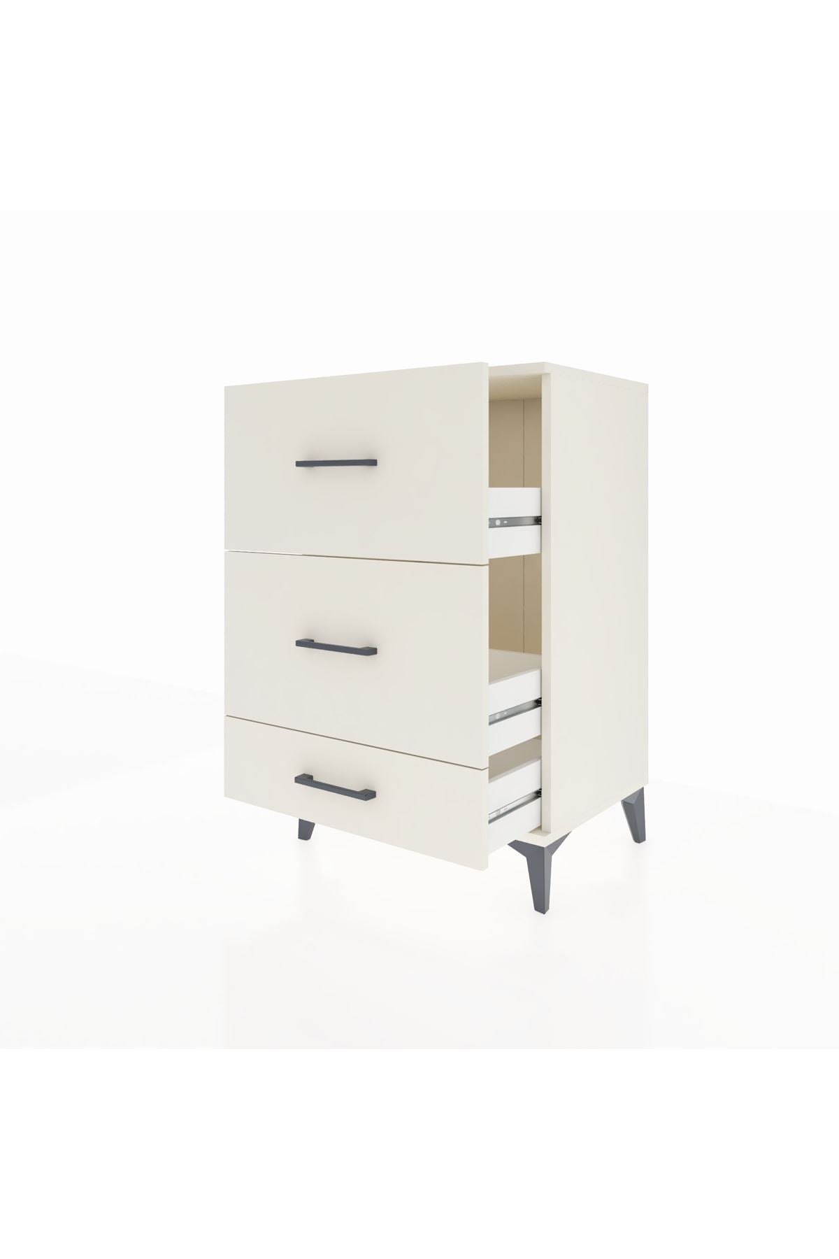 Hyperion Komodin 3 Çekmeceli 60x44x96 Aytaşı-Aytaşı