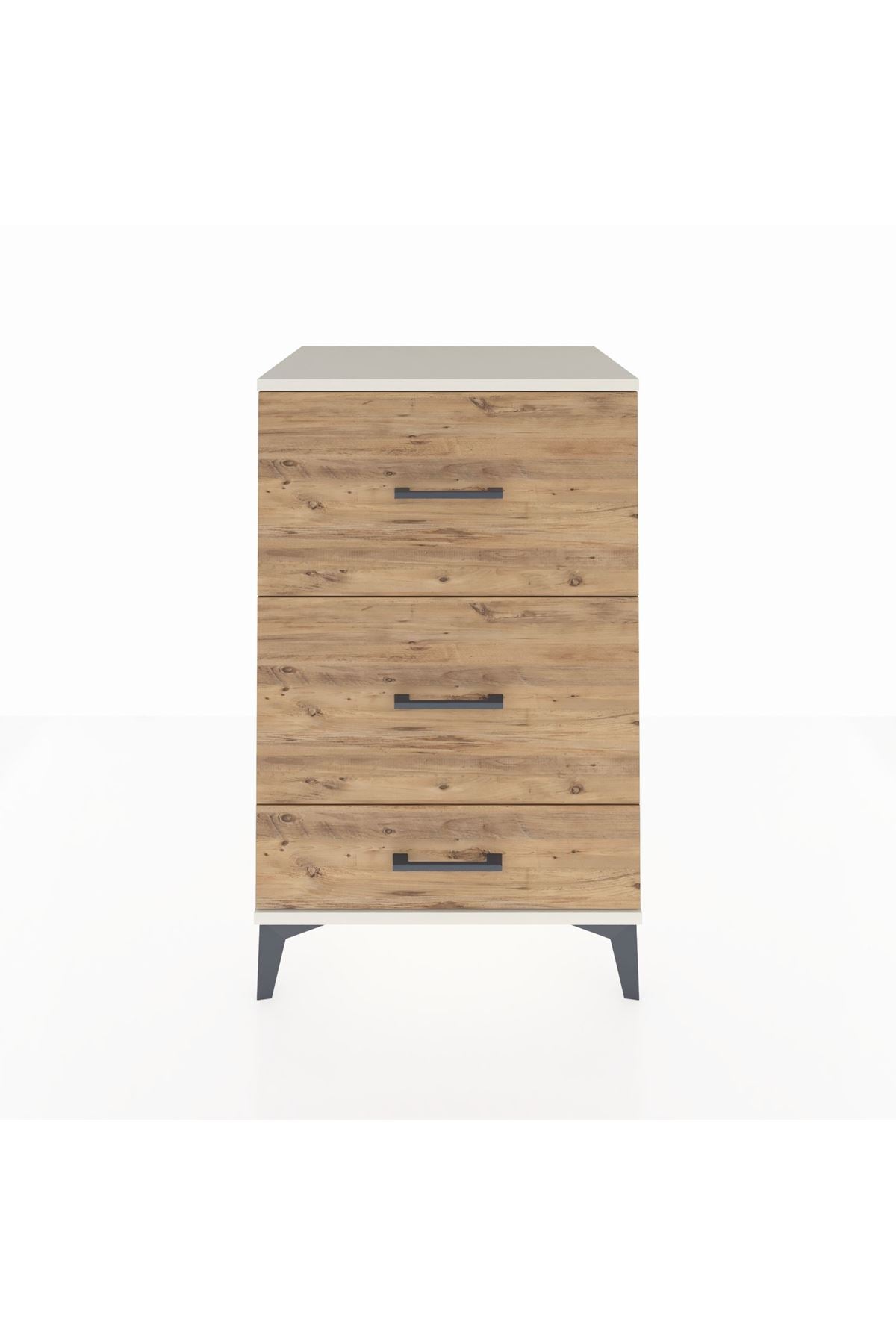 Hyperion Komodin 3 Çekmeceli 60x44x96 Aytaşı-Çam