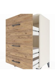 Hyperion Komodin 3 Çekmeceli 60x44x96 Aytaşı-Çam