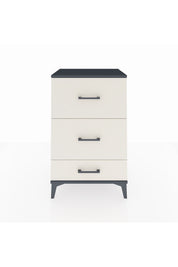 Hyperion Komodin 3 Çekmeceli 60x44x96 Antrasit-Aytaşı