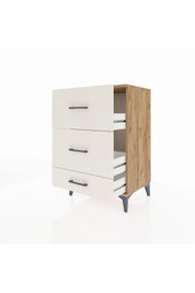 Hyperion Komodin 3 Çekmeceli 60x44x96 Çam-Aytaşı