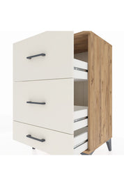 Hyperion Komodin 3 Çekmeceli 60x44x96 Çam-Aytaşı