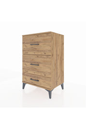 Hyperion Komodin 3 Çekmeceli 60x44x96 Çam-Çam